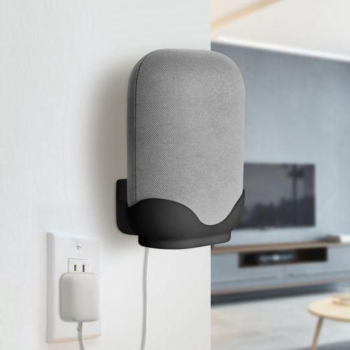 Portable Wall Mount Shelf Holder Stand For Bedroom Black