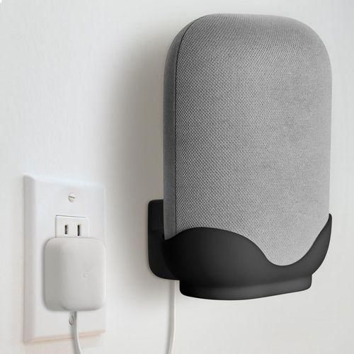 Portable Wall Mount Shelf Holder Stand For Bedroom Black