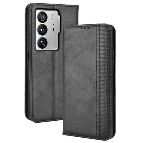For ZTE Axon40 Pro Phone Case Axon 40 Ultra Phone Leather Case Magnetic Flip Cover Case with Card Holder