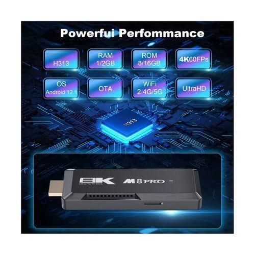 M8 PRO TV Stick 2GB 16GB Android 12.1 Smart TV Box AIIwinner H313