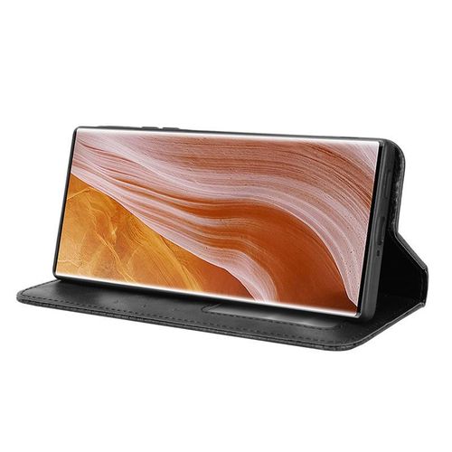 For ZTE Axon40 Pro Phone Case Axon 40 Ultra Phone Leather Case Magnetic Flip Cover Case with Card Holder