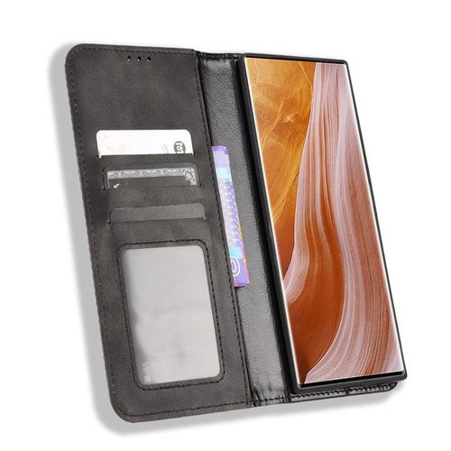 For ZTE Axon40 Pro Phone Case Axon 40 Ultra Phone Leather Case Magnetic Flip Cover Case with Card Holder