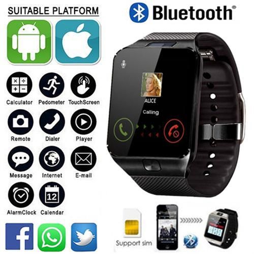 Multifunctional Dz09 Sports Smart Watch Supports TF Card