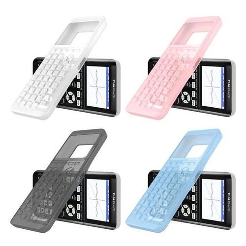 New Soft Protective Silicone Case For Texas Instruments Ti-84 Plus Ce Calculator Full Cover Scratch-Proof Dust-Proof Handbag