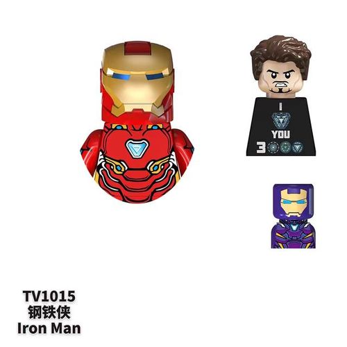 League of Legends Man Block Man Assembly Toy DIY Puzzle Interactive Toy.