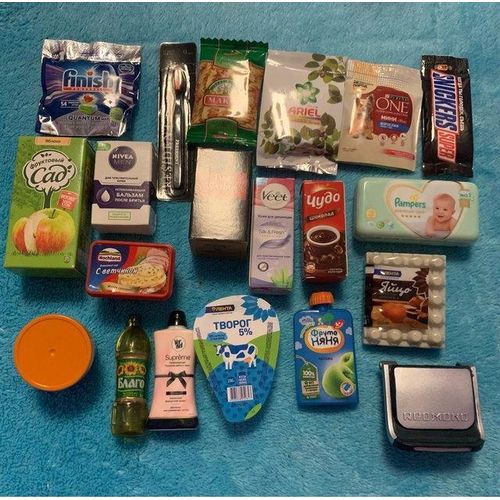 Mini Chip Snacks Renent Dollhouse Miniature Suupermarket Food Daily Necessities Pretend drink for doll kitchen toys