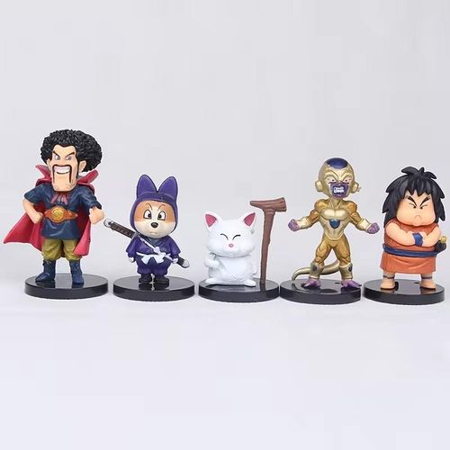 10Pcs/Set Anime Dragon Ball Z Set Super Son Goku Vegeta Broly Buu Action Figure Ultra Instinct Model for Fans Gifts Toys
