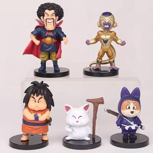 10Pcs/Set Anime Dragon Ball Z Set Super Son Goku Vegeta Broly Buu Action Figure Ultra Instinct Model for Fans Gifts Toys