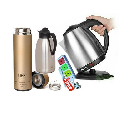 Scarlett Travel Mug 2.0L, 2.0L & Free Extension Cable- MULTI COLOR