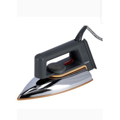 Geepas Professional Dry Flat Iron Dobby Ironing Box - Silver