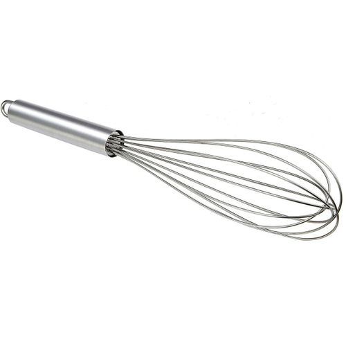 Manual Egg Beater Stainless Steel Stick, Silver