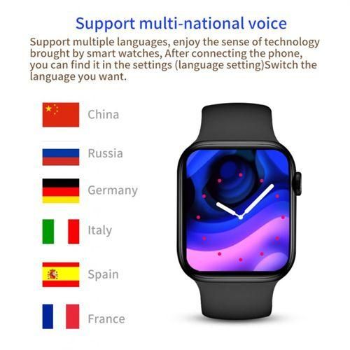 2023 New Smart Watch Sports Fitness Watch Siri Voice Call Smart Watch