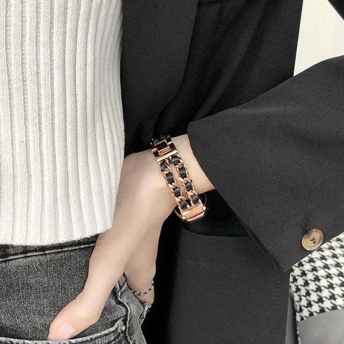 Luxury Strap For Mi Band 8 7 6 5 Premium Woman Replacement Metal Wrist Straps For Miband 4 3 Watchband Correa