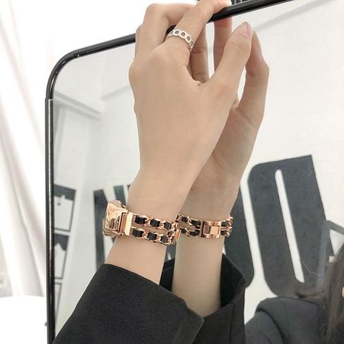 Luxury Strap For Mi Band 8 7 6 5 Premium Woman Replacement Metal Wrist Straps For Miband 4 3 Watchband Correa