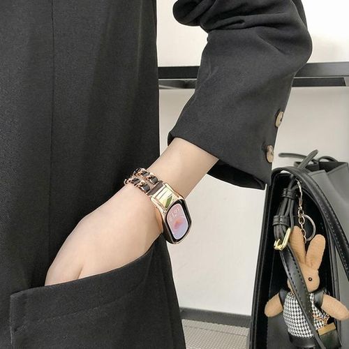 Luxury Strap For Mi Band 8 7 6 5 Premium Woman Replacement Metal Wrist Straps For Miband 4 3 Watchband Correa