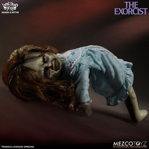 Living Dead Dolls The Exorcist Terror Film Action Figure Mezco Toys Scary Bride of Chucky Horror Gift Halloween 28cm