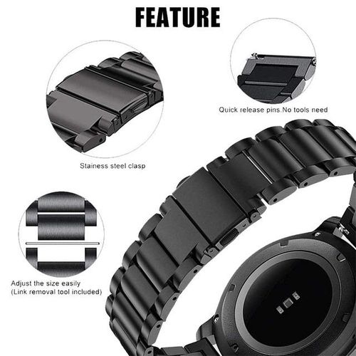Forerunner 265 255 245 Watch Straps For Garmin Vivoactive 4 3 Strap Venu 2 Plus Bracelet Band Replacement 22/20mm Titanium Alloy