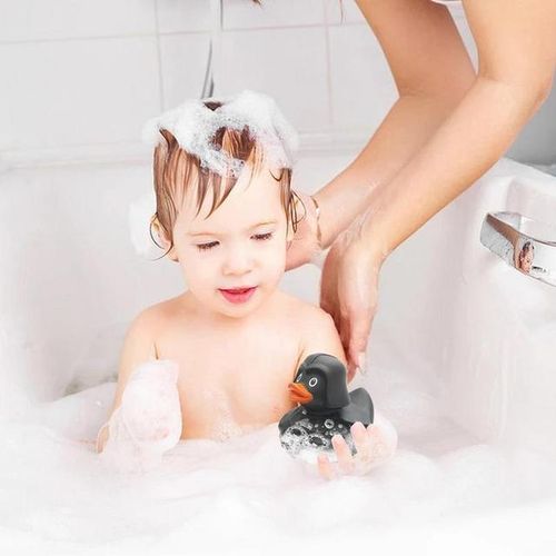 Black Rubber Duck Kids Bath Toys Ducks Bath Tub Pool Toys Showers Supplies For Kids Birthday