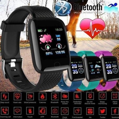 116plus smart watch heart rate and blood pressure monitor for men, women and children NO5124
