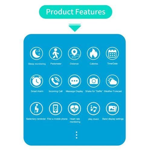 116plus smart watch heart rate and blood pressure monitor for men, women and children NO5124