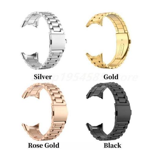 Stainless Steel Strap For Google Pixel Watch 2 Metal Replacement Bracelet Smartwatch Band For Google Pixel Watch Accessories
