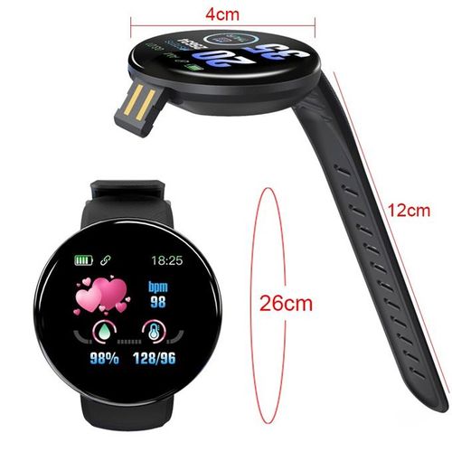 Full Touch Screen Sports Fitness Smart Watch IP67 Waterproof Bluetooth for Android IOS
