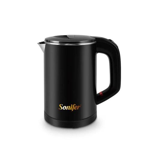 Sonifer Mini Travel Electric Kettle Of 0.6 Liters-Black/White
