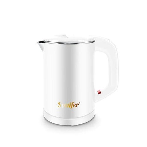 Sonifer Mini Travel Electric Kettle Of 0.6 Liters-Black/White