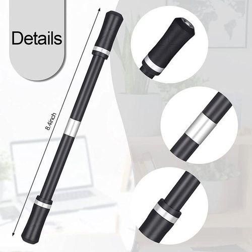 2PCS Spinner Pen Finger Pen Spinning Mod Gaming Spinning Pens Flying Spinning Pen with Weighted Ball Finger Rotating Pen