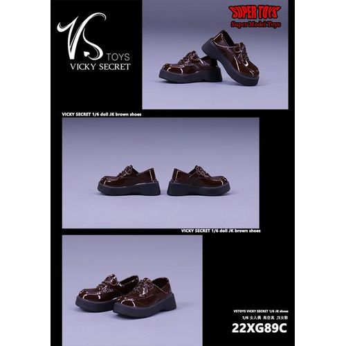 VSTOYS 22XG89 22XG90 22XG91 1/6 Scale Girl Lolita JK Shoes School Shoes Model Fit 12'' Female Action Figure Body