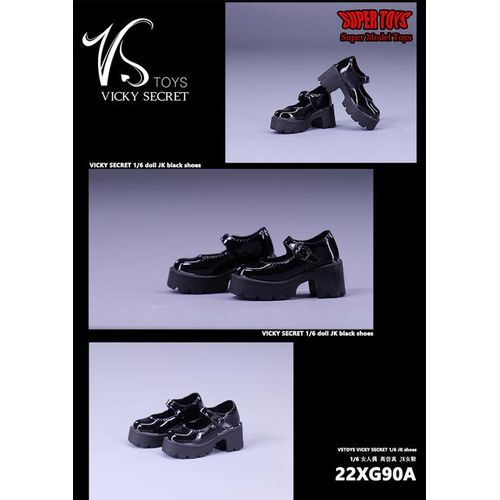 VSTOYS 22XG89 22XG90 22XG91 1/6 Scale Girl Lolita JK Shoes School Shoes Model Fit 12'' Female Action Figure Body