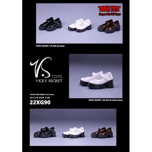 VSTOYS 22XG89 22XG90 22XG91 1/6 Scale Girl Lolita JK Shoes School Shoes Model Fit 12'' Female Action Figure Body