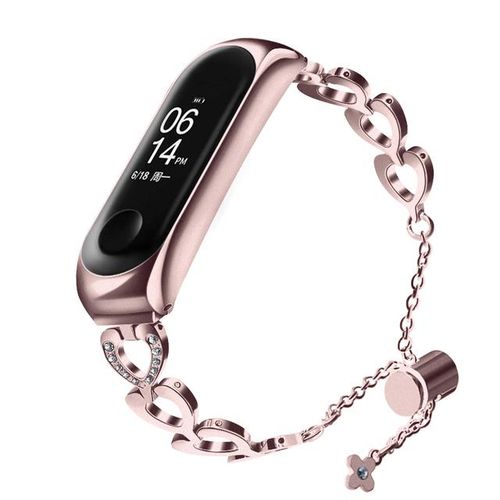 Strap For Mi Band 3 4 5 6 Stainless Steel Smartwatch Adjustable Watchband Bracelet Wrist Band Accessories