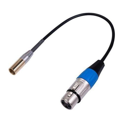 Mini XLR Male To XLR Female For BMPCC 4K 6K Audio Cable 0.3m