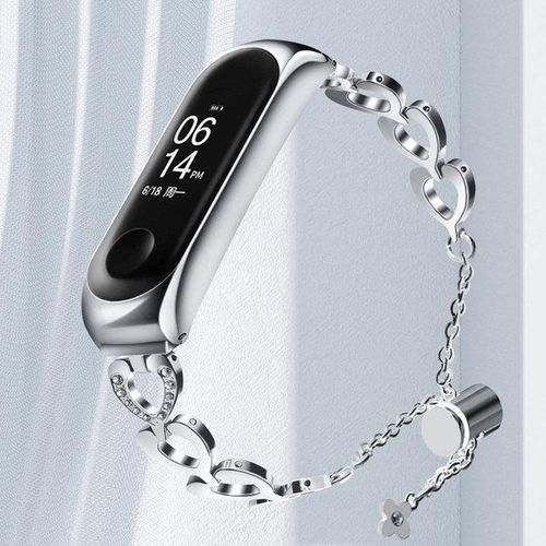 Strap For Mi Band 3 4 5 6 Stainless Steel Smartwatch Adjustable Watchband Bracelet Wrist Band Accessories