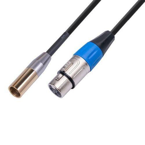 Mini XLR Male To XLR Female For BMPCC 4K 6K Audio Cable 0.3m
