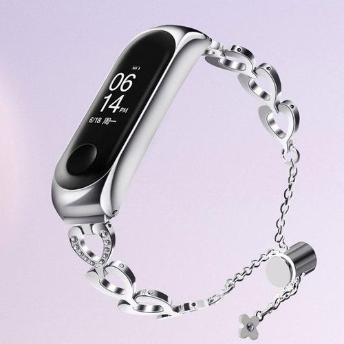 Strap For Mi Band 3 4 5 6 Stainless Steel Smartwatch Adjustable Watchband Bracelet Wrist Band Accessories