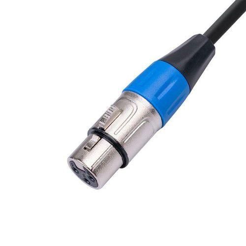 Mini XLR Male To XLR Female For BMPCC 4K 6K Audio Cable 0.3m