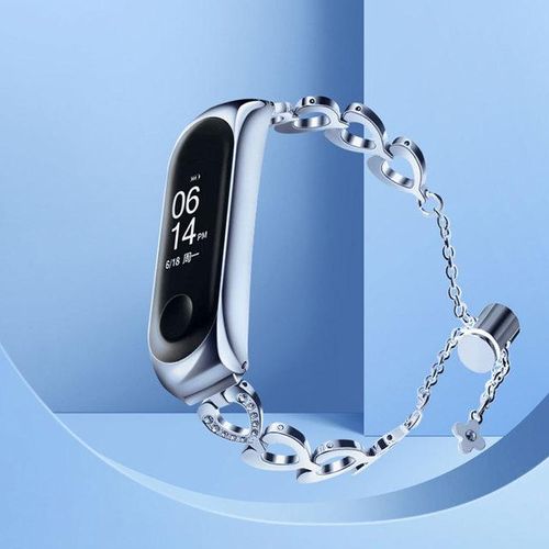 Strap For Mi Band 3 4 5 6 Stainless Steel Smartwatch Adjustable Watchband Bracelet Wrist Band Accessories