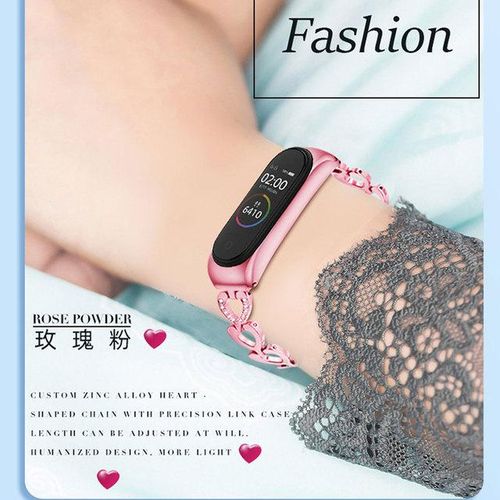 Strap For Mi Band 3 4 5 6 Stainless Steel Smartwatch Adjustable Watchband Bracelet Wrist Band Accessories