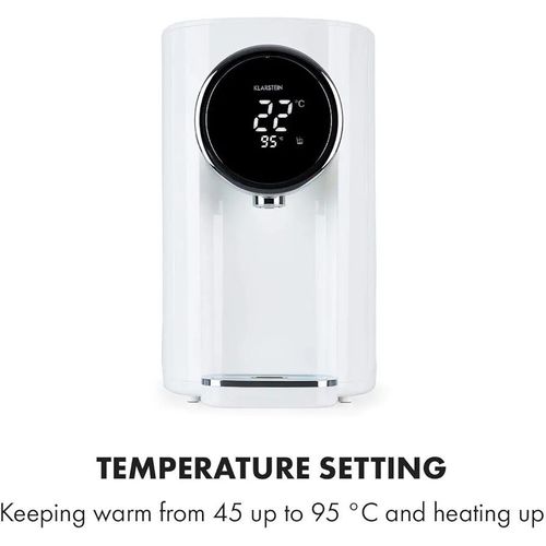 Winning star 5 Liters Touch Operated Electric Thermostat Smart Electric Kettle For Boiling Water Fast-White