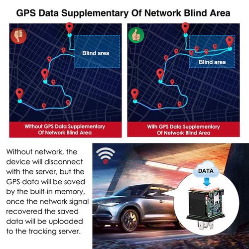Car Relay Gps Tracker Acc Motorcycle Anti-Theft Device Status Alarm Gps Positioner Gnss Lbs Vehicle Positioning Device Sensitive