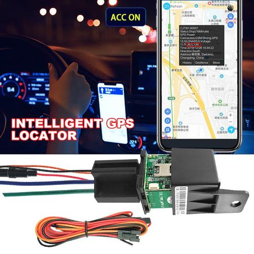 Car Relay Gps Tracker Acc Motorcycle Anti-Theft Device Status Alarm Gps Positioner Gnss Lbs Vehicle Positioning Device Sensitive