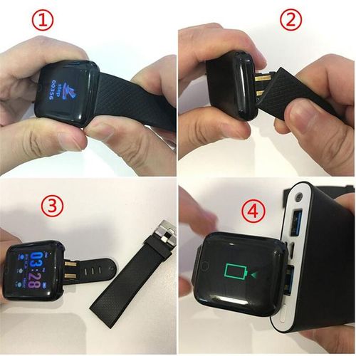 Full touch ultra-clear screen waterproof sports smart watch