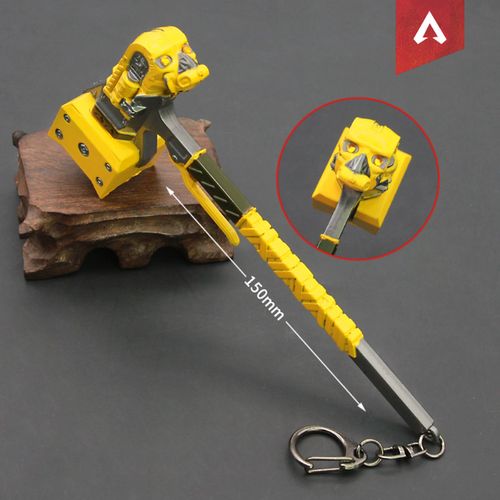 Legends Heirloom Caustic 15cm Death Game s Anime Royal Katana Keychain Model Ornament Boy Gifts Kid Toys