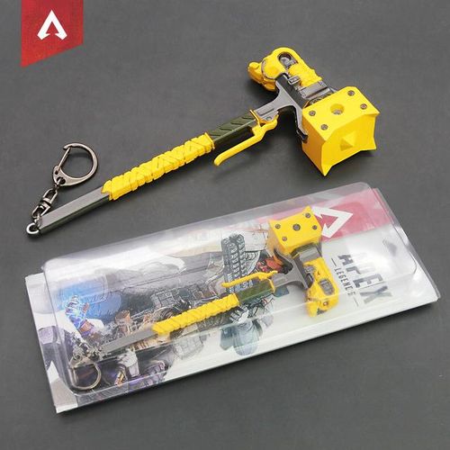 Legends Heirloom Caustic 15cm Death Game s Anime Royal Katana Keychain Model Ornament Boy Gifts Kid Toys