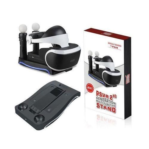 For Sony Playstation PS4 VR Charging Dock 2nd 4in1 MultiFunctional Base Holder For PS3 MOVE PS4 Handle Console Charger