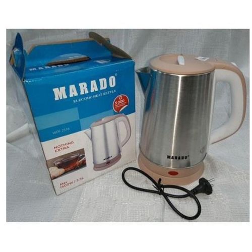 Marado Electric Heat Kettle Or Percolator 3.0L - Silver