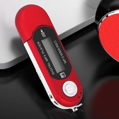 8G USB Flash Drive MP3 Player FM Walkman red