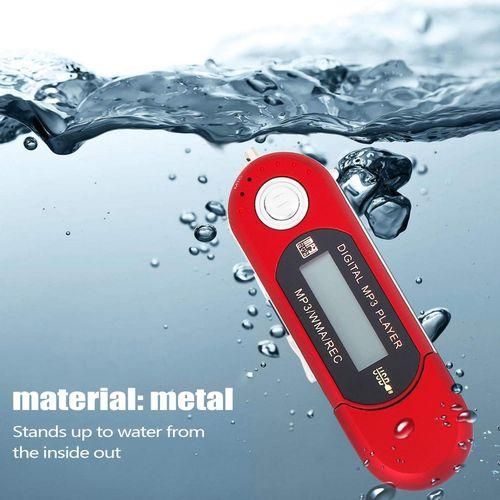 8G USB Flash Drive MP3 Player FM Walkman red
